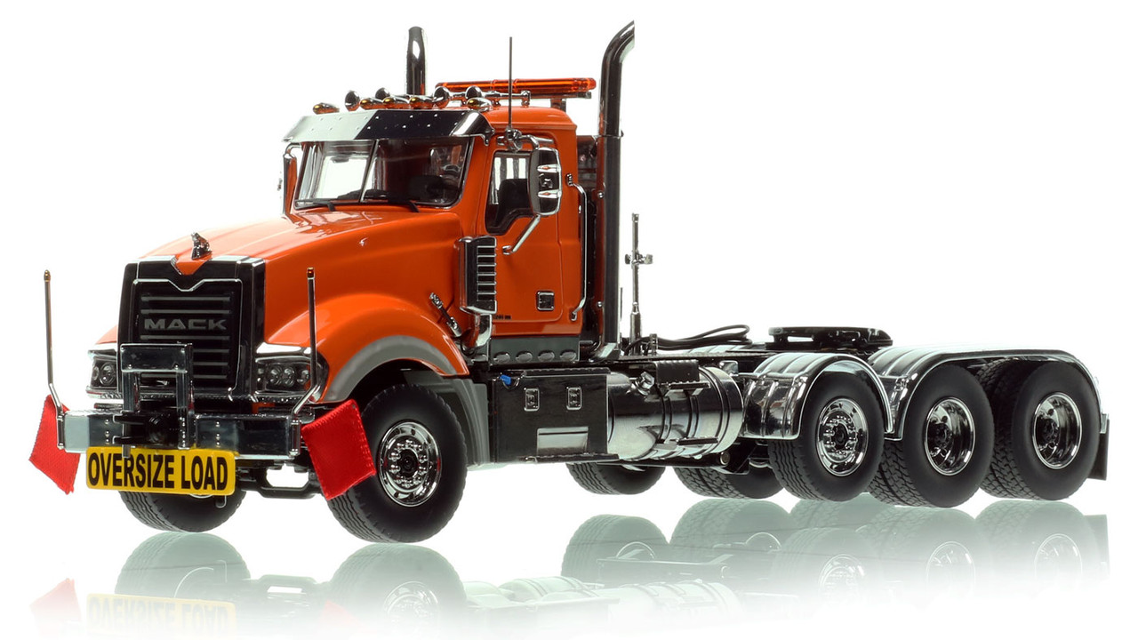 Mack Titan Tri-axle Tractor - Orange 2010 over Black