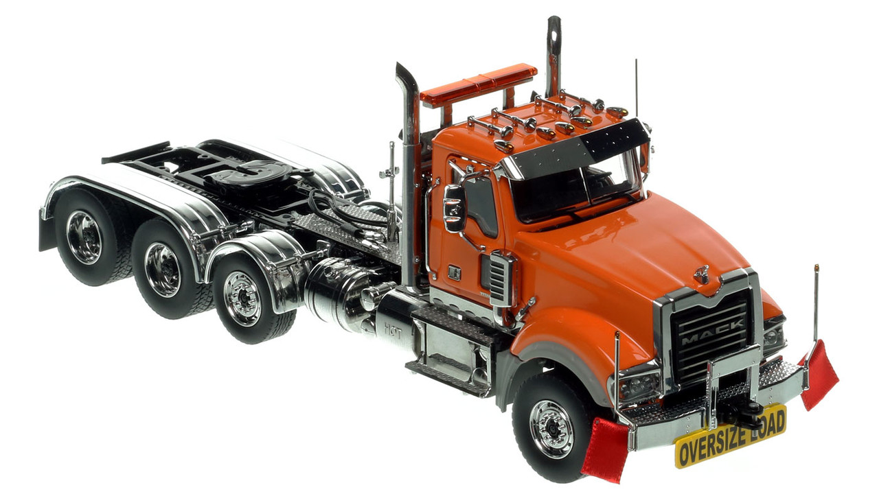 Mack Titan Tri-axle Tractor - Orange 2010 over Black