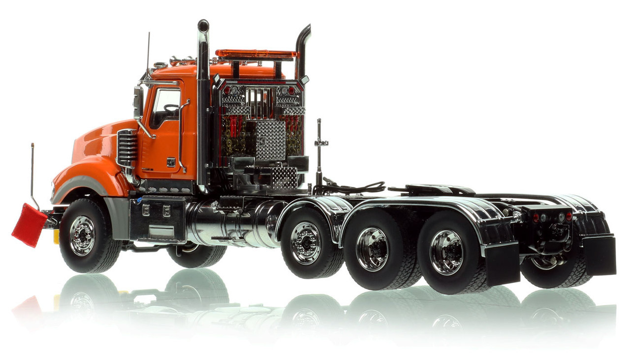 Mack Titan Tri-axle Tractor - Orange 2010 over Black