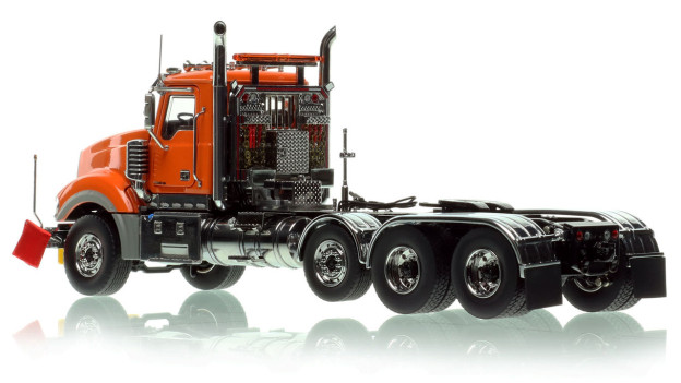 Mack Titan Tri-axle Tractor - Orange 2010 over Black