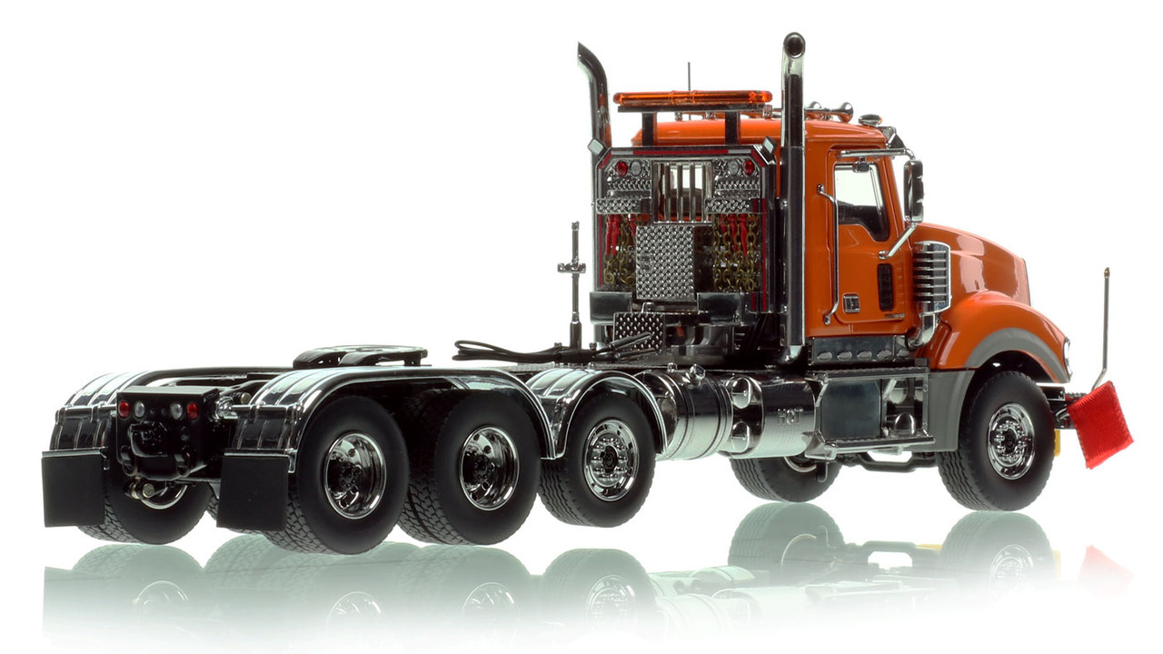 Mack Titan Tri-axle Tractor - Orange 2010 over Black