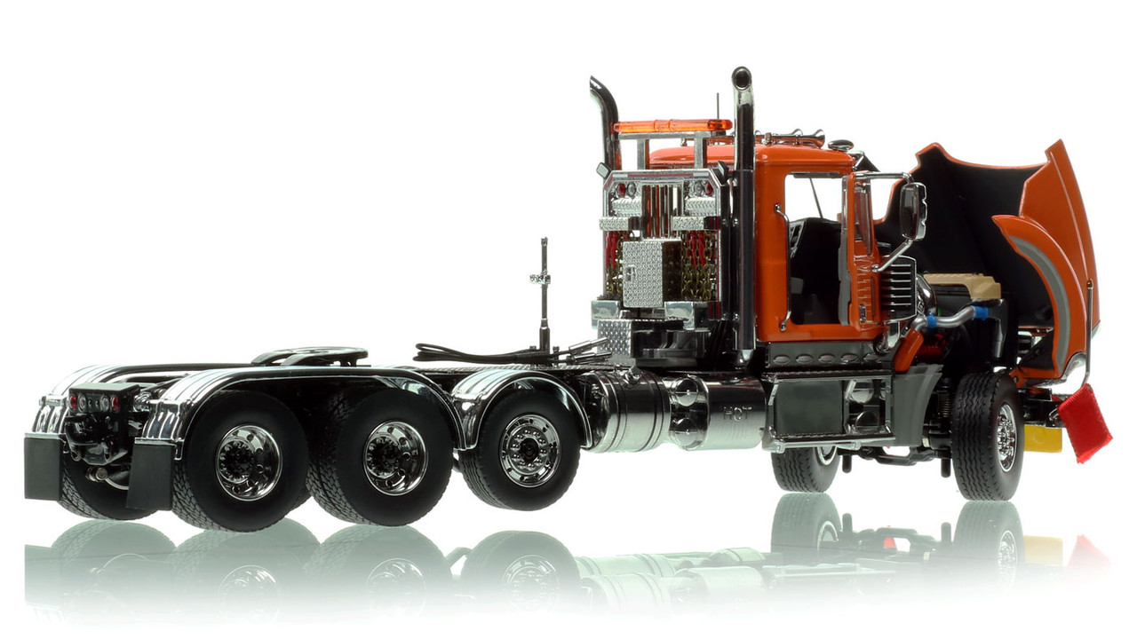 Mack Titan Tri-axle Tractor - Orange 2010 over Black