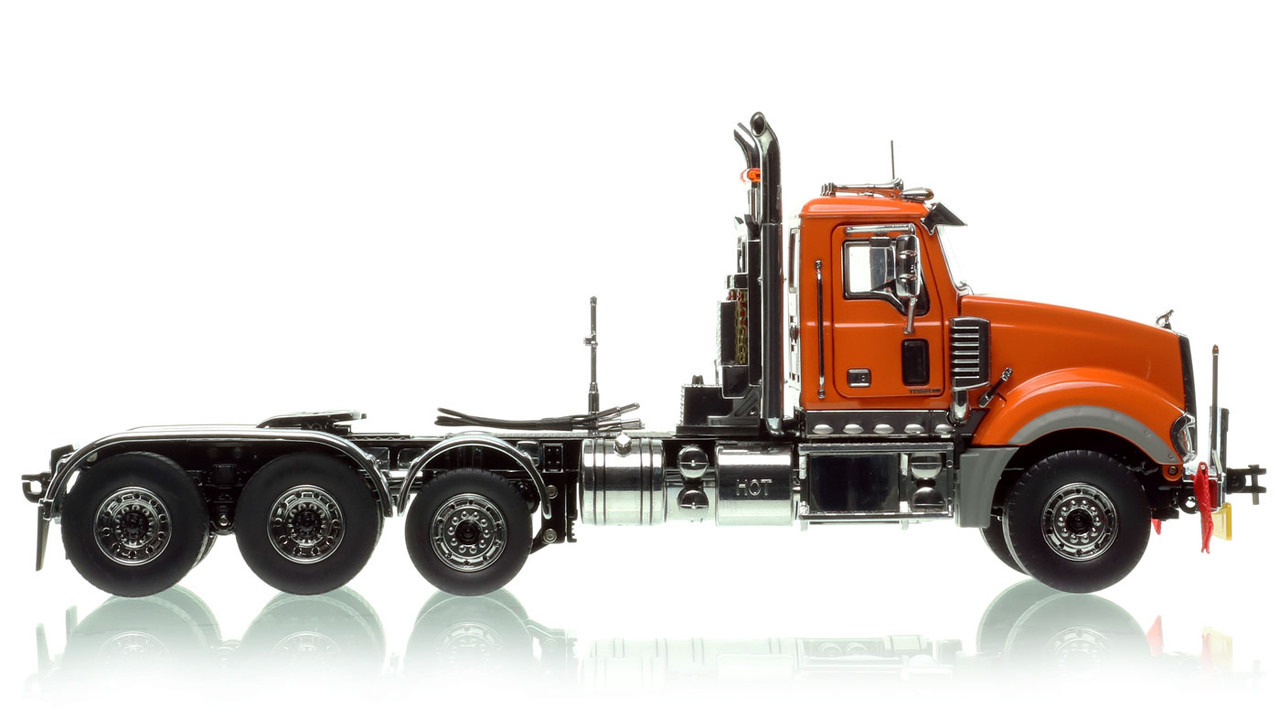 Mack Titan Tri-axle Tractor - Orange 2010 over Black
