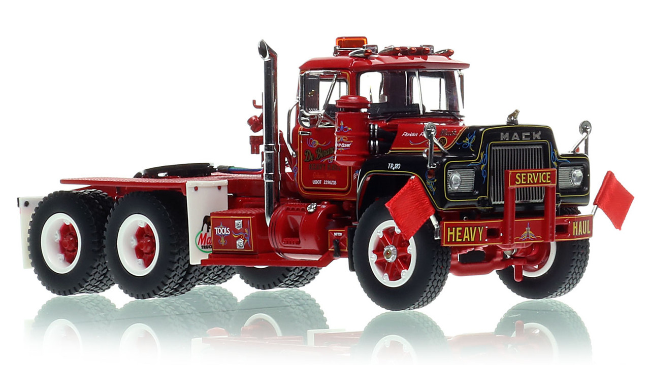 Heavy Haul 1988 Mack RD 686SX Tandem Axle Tractor