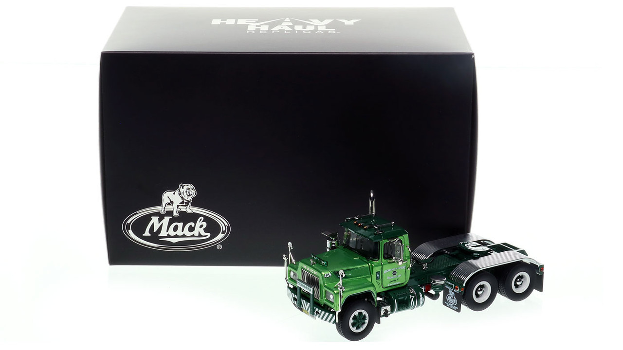 Aggregate & Cement Trucking 1989 Mack R688ST tandem axle tractor