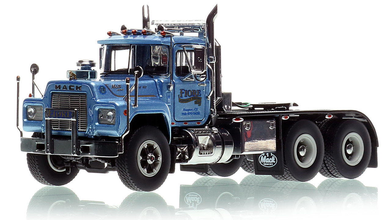 Fiore Asphalt Paving 1987 Mack R686ST tandem axle tractor