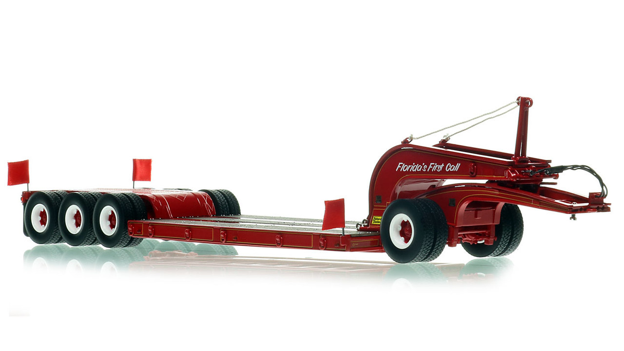 1960s Talbert 60-Ton Cableneck Lowbed with Single-Axle Dolly - DeBerardinis Heavy Haul