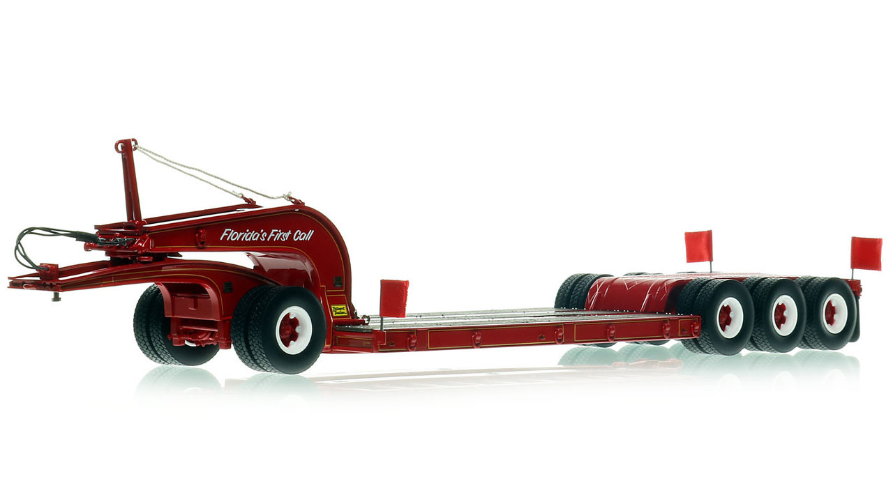 1960s Talbert 60-Ton Cableneck Lowbed with Single-Axle Dolly - DeBerardinis Heavy Haul