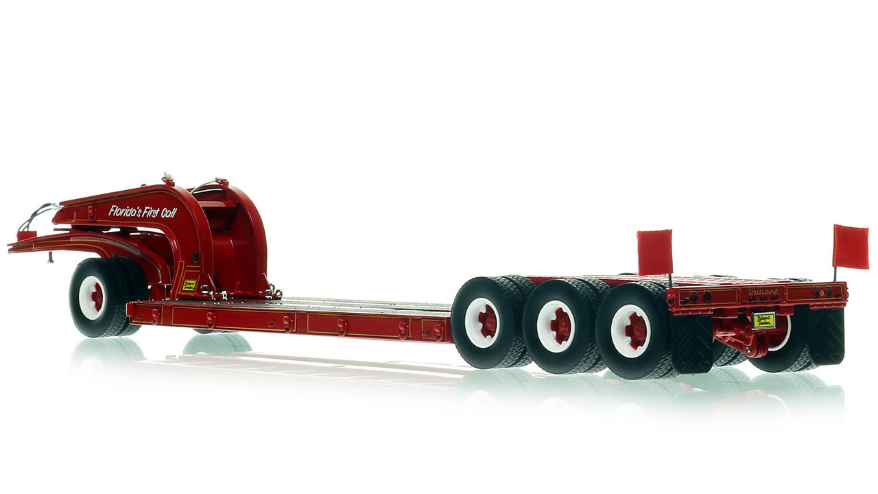 1960s Talbert 60-Ton Cableneck Lowbed with Single-Axle Dolly - DeBerardinis Heavy Haul