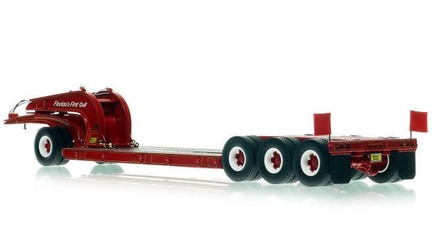 1960s Talbert 60-Ton Cableneck Lowbed with Single-Axle Dolly - DeBerardinis Heavy Haul