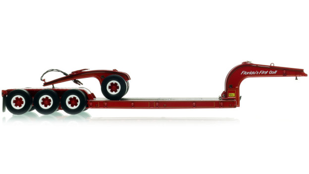 1960s Talbert 60-Ton Cableneck Lowbed with Single-Axle Dolly - DeBerardinis Heavy Haul
