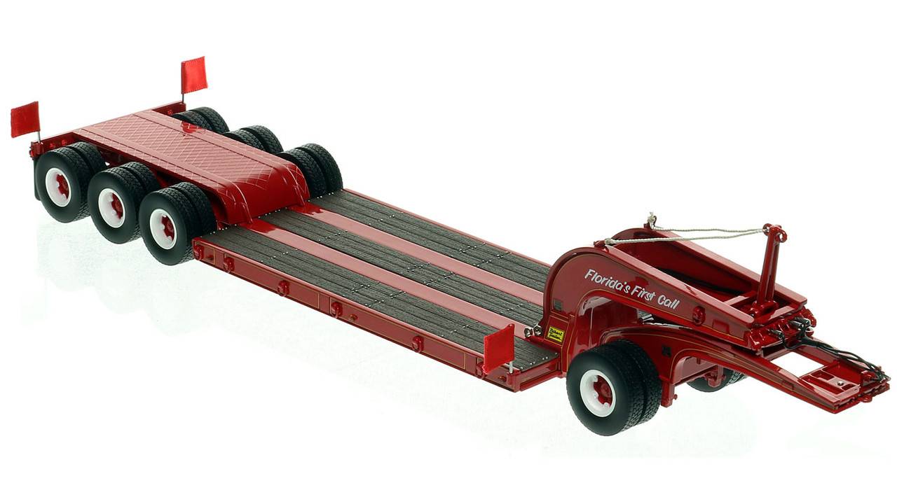 1960s Talbert 60-Ton Cableneck Lowbed with Single-Axle Dolly - DeBerardinis Heavy Haul