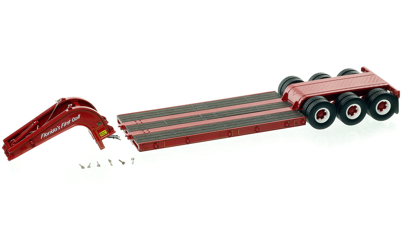 1960s Talbert 60-Ton Cableneck Lowbed with Single-Axle Dolly - DeBerardinis Heavy Haul