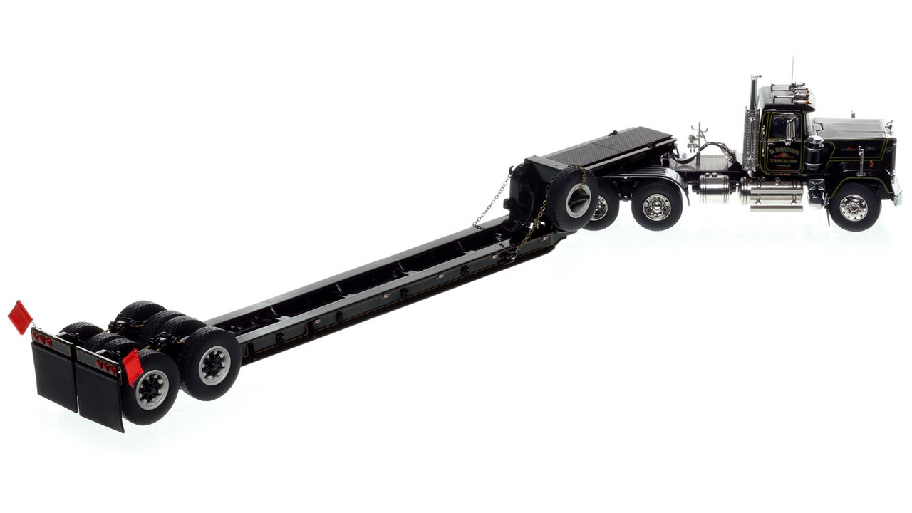 1950s Rogers 90-Ton Beam Trailer - Black with Gold Pinstripes