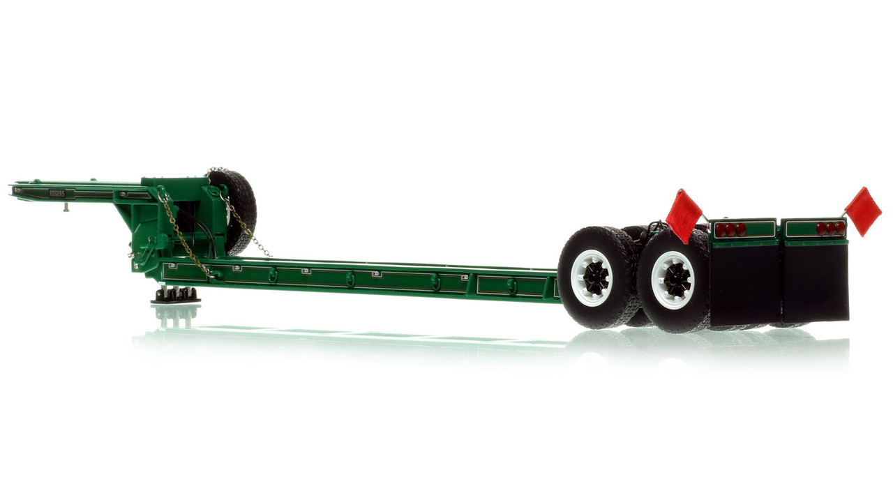 1950s Rogers 90-Ton Beam Trailer - Greene Const. Green