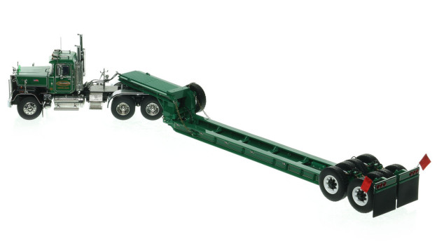 1950s Rogers 90-Ton Beam Trailer - Greene Const. Green