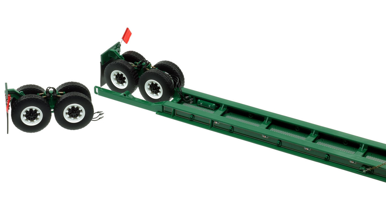 1950s Rogers 90-Ton Beam Trailer - Greene Const. Green