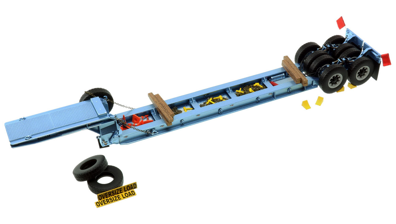 1950s Rogers 90-Ton Beam Trailer - Metallic Light Blue