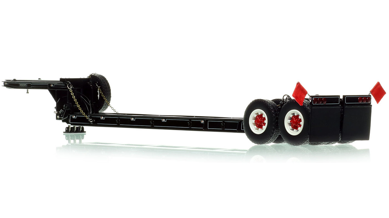 1950s Rogers 90-Ton Beam Trailer - Black with White Pinstripes