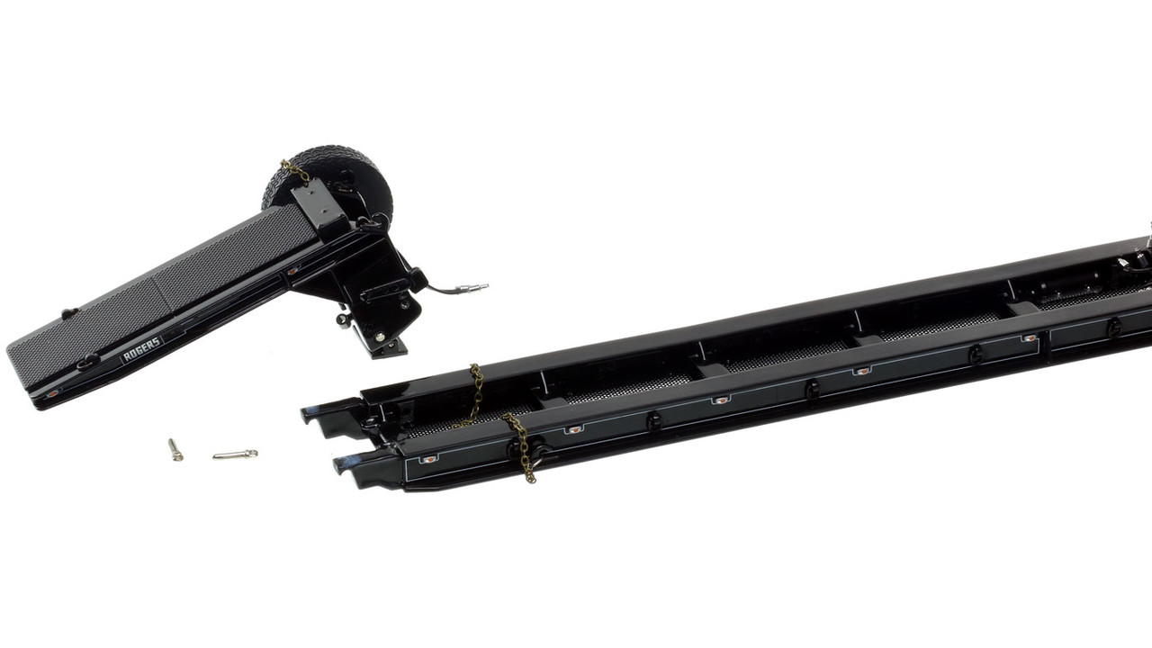 1950s Rogers 90-Ton Beam Trailer - Black with White Pinstripes