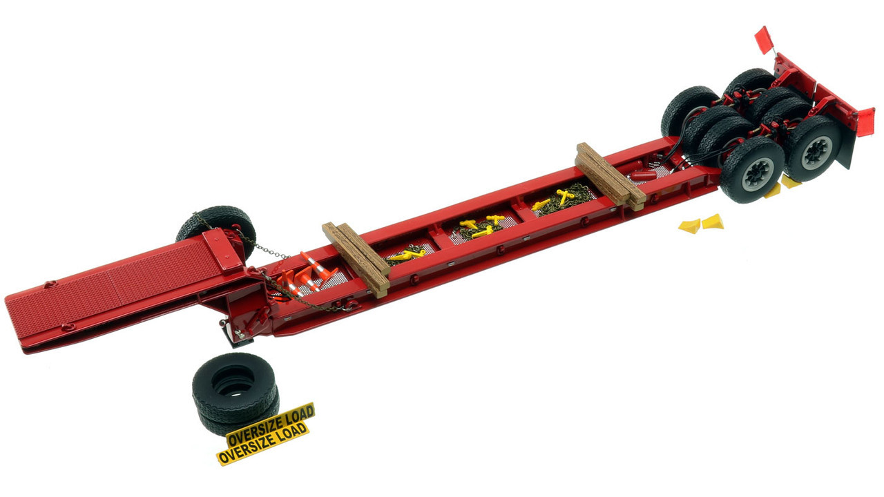 1950s Rogers 90-Ton Beam Trailer - DHH Red