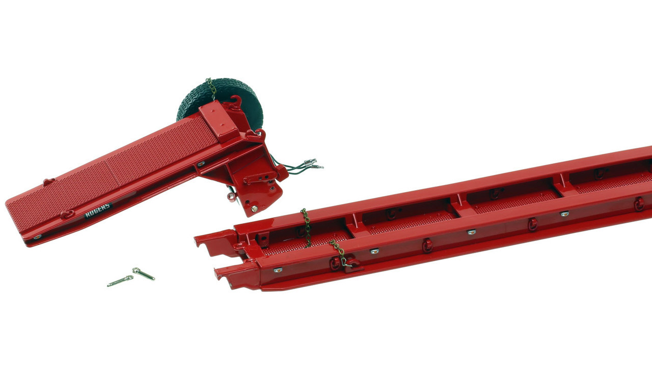 1950s Rogers 90-Ton Beam Trailer - DHH Red