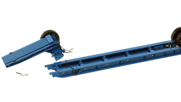 1950s Rogers 90-Ton Beam Trailer - Sid Kamp Trucking