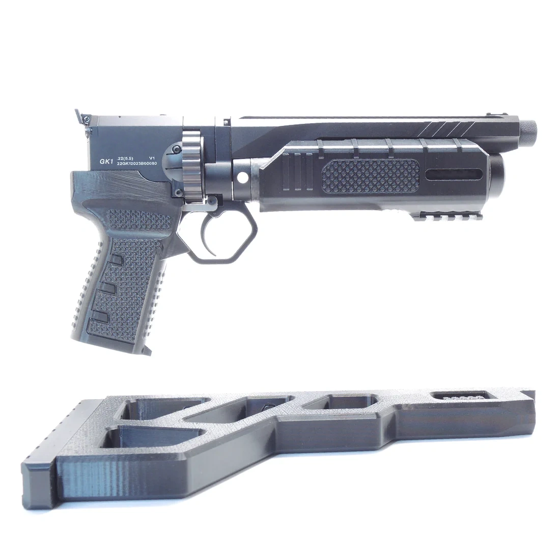 Compact Pellet Toy Gun Carbine Huben GK1