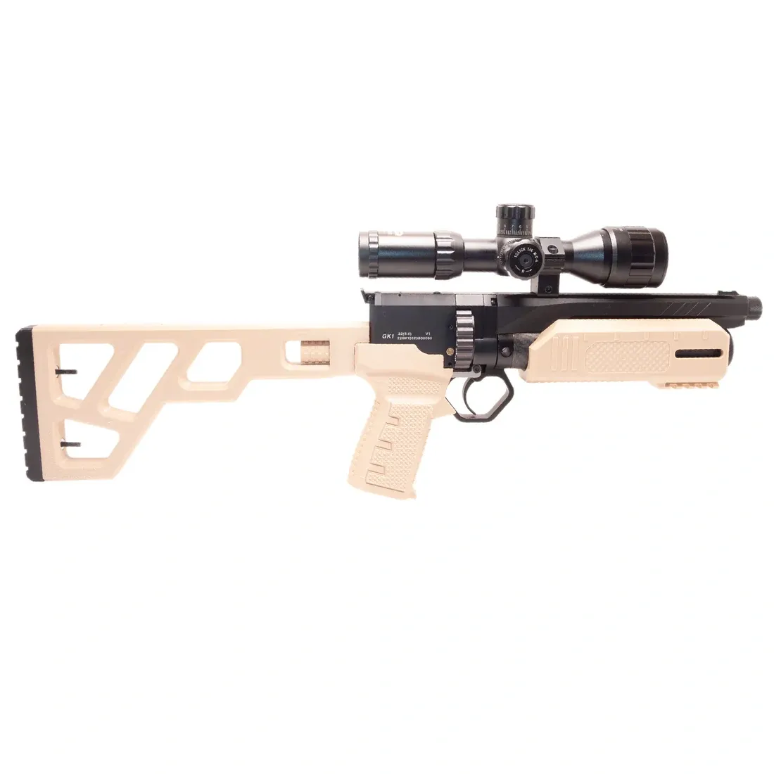 Compact Pellet Toy Gun Carbine Huben GK1