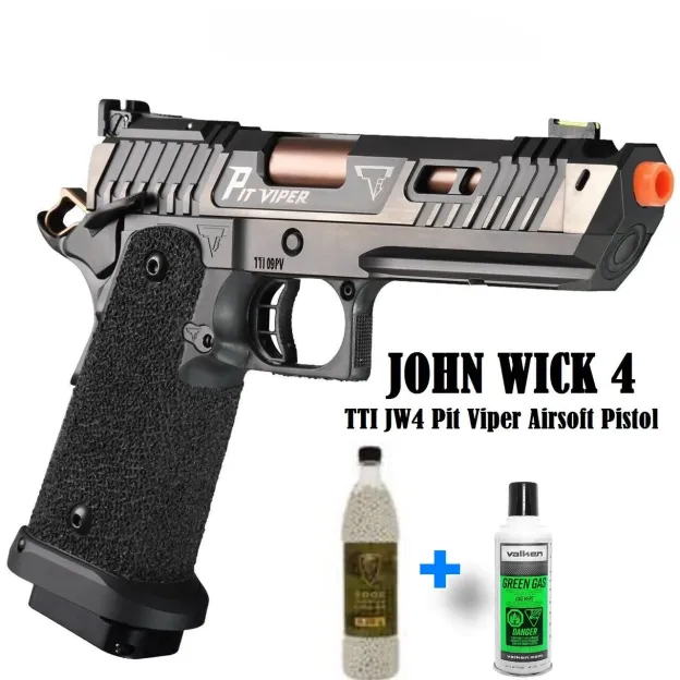 JOHN WICK 4 TARAN TACTICAL PIT VIPER  GBB AIRSOFT PISTOL TOY