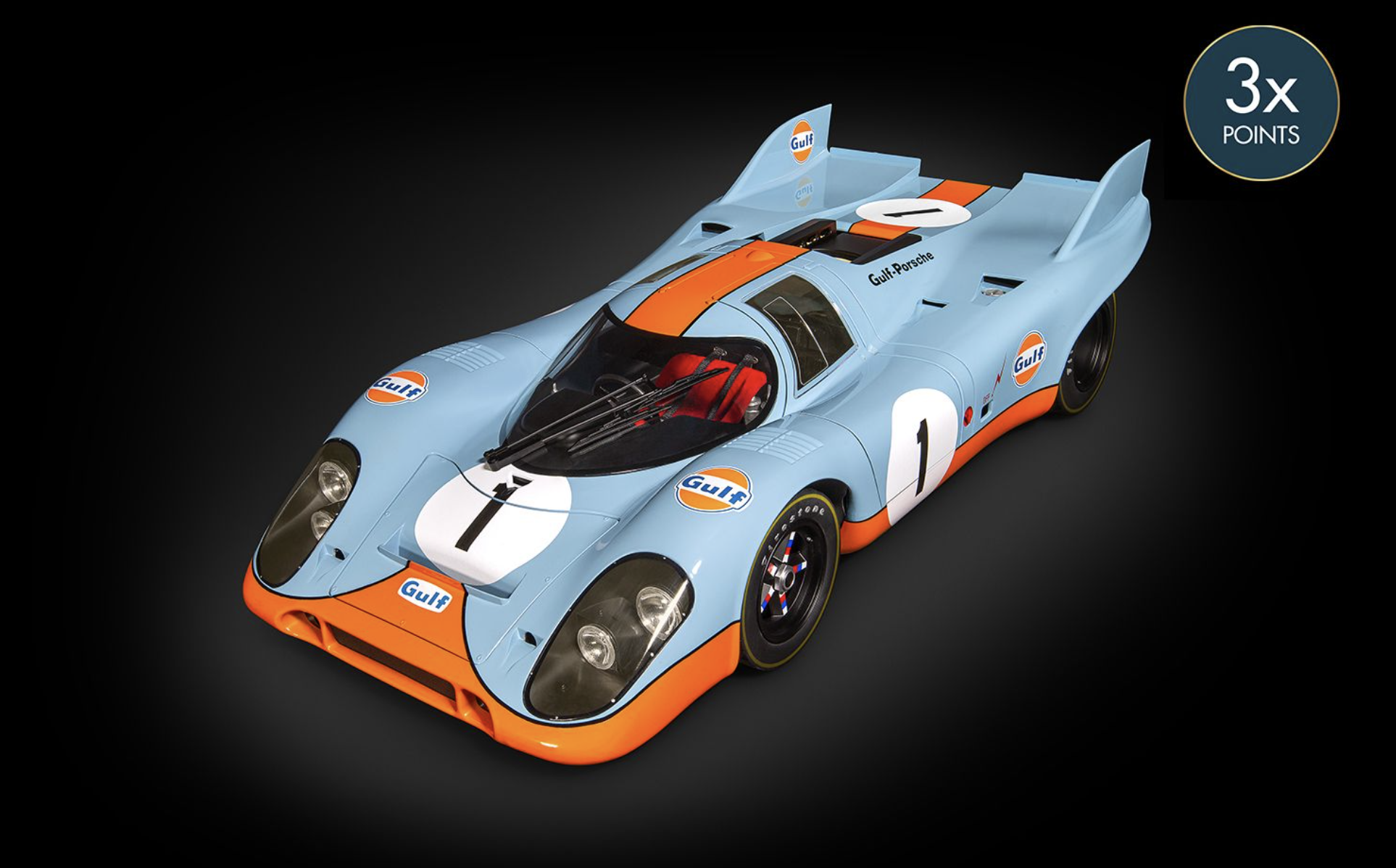 1:8 Scale Ultimate Porsche 917K Gulf Collection