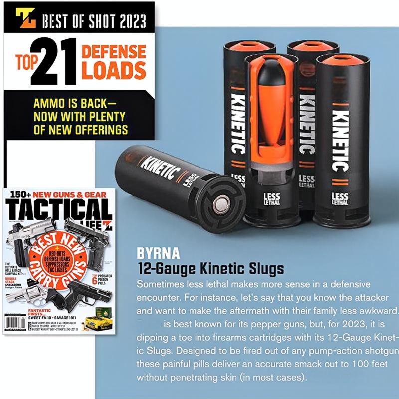 KINETIC Less Lethal 12 Gauge Round - 10ct