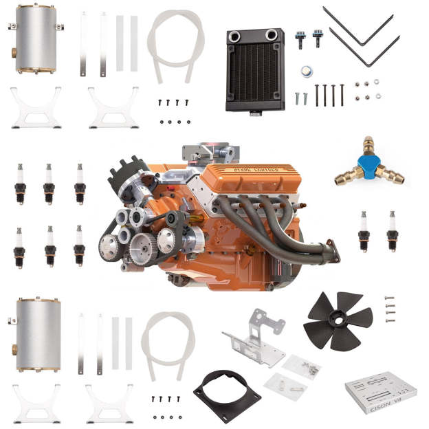 V8 Small-block Engine Model Kits
