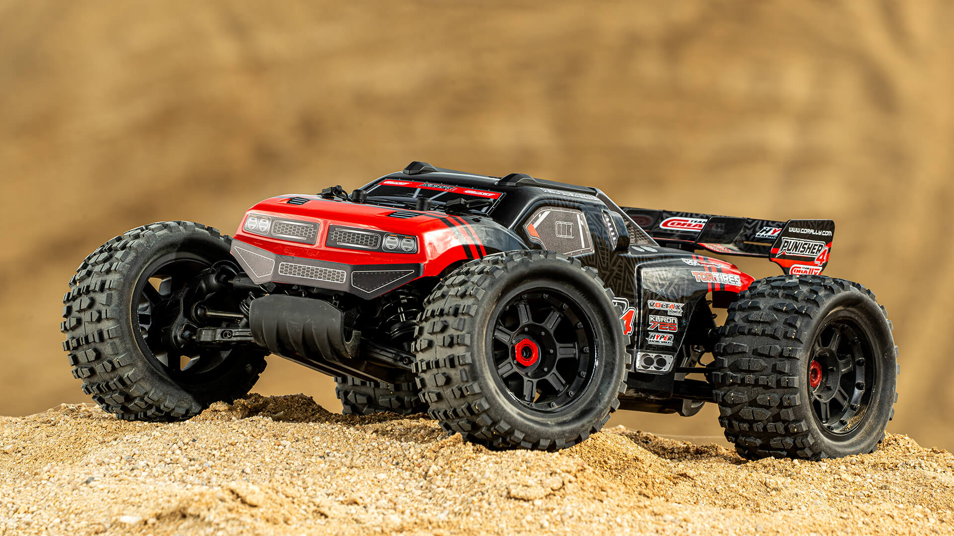 Punisher4 4S 1/8 Scale 4WD Monster Truck - RTR