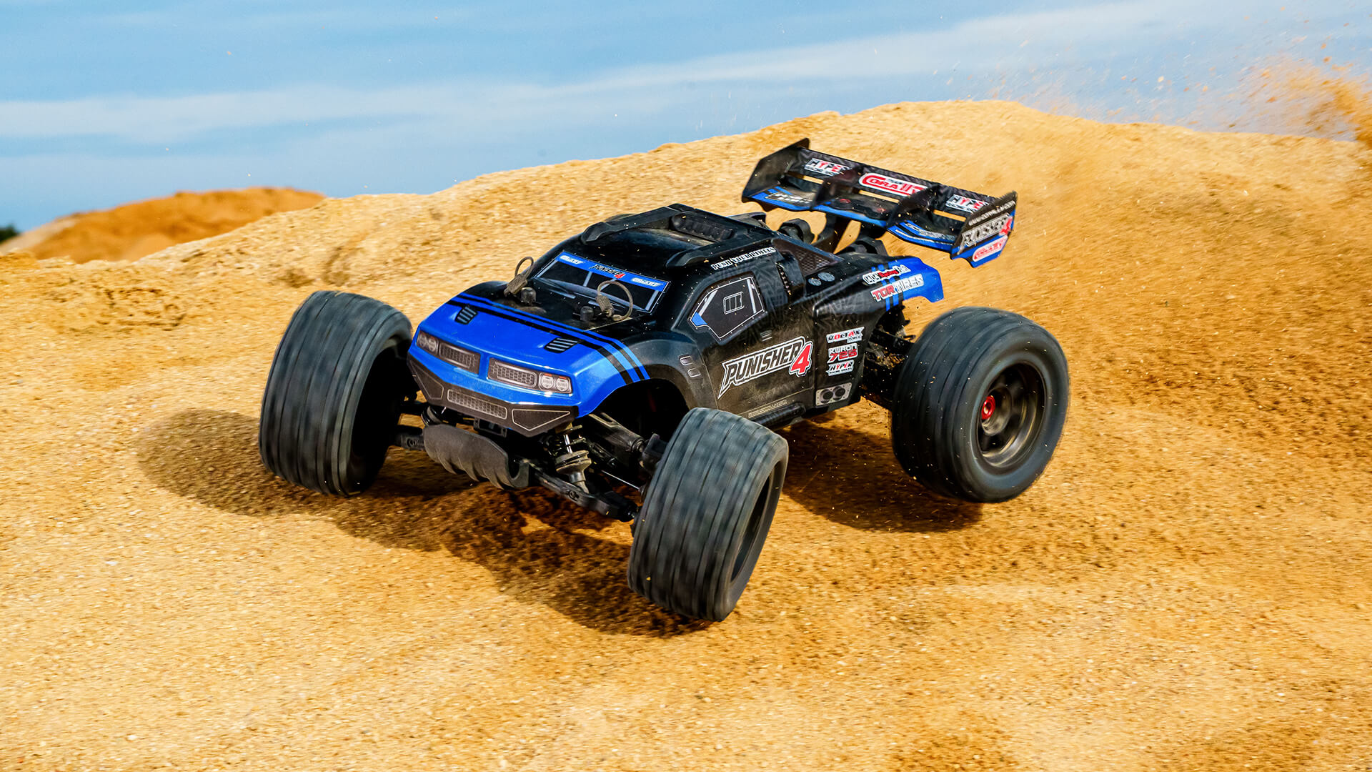 Punisher4 4S 1/8 Scale 4WD Monster Truck - RTR