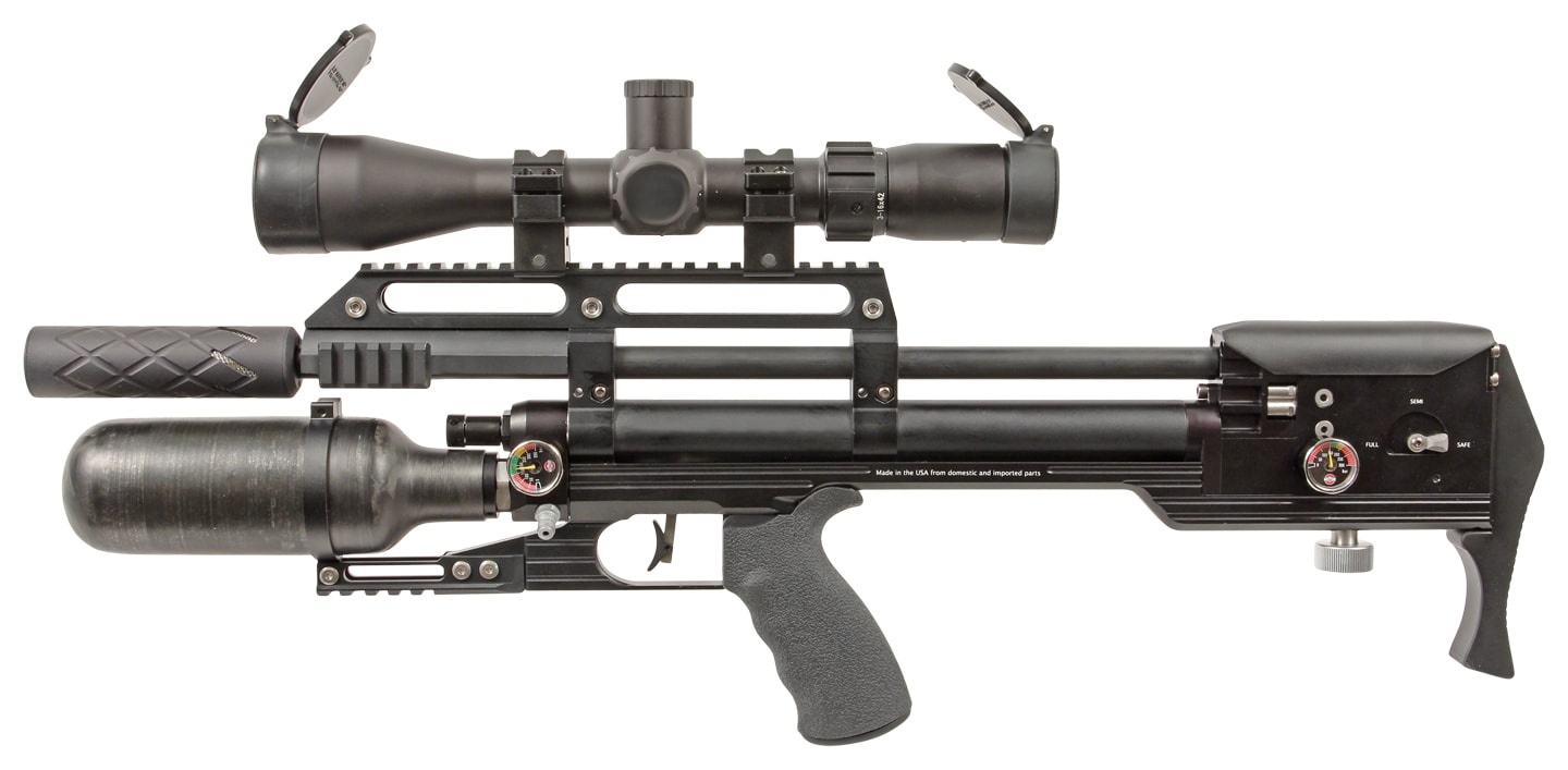 Sidewinder S Compact Full-/Semi Automatic PCP Rifle
