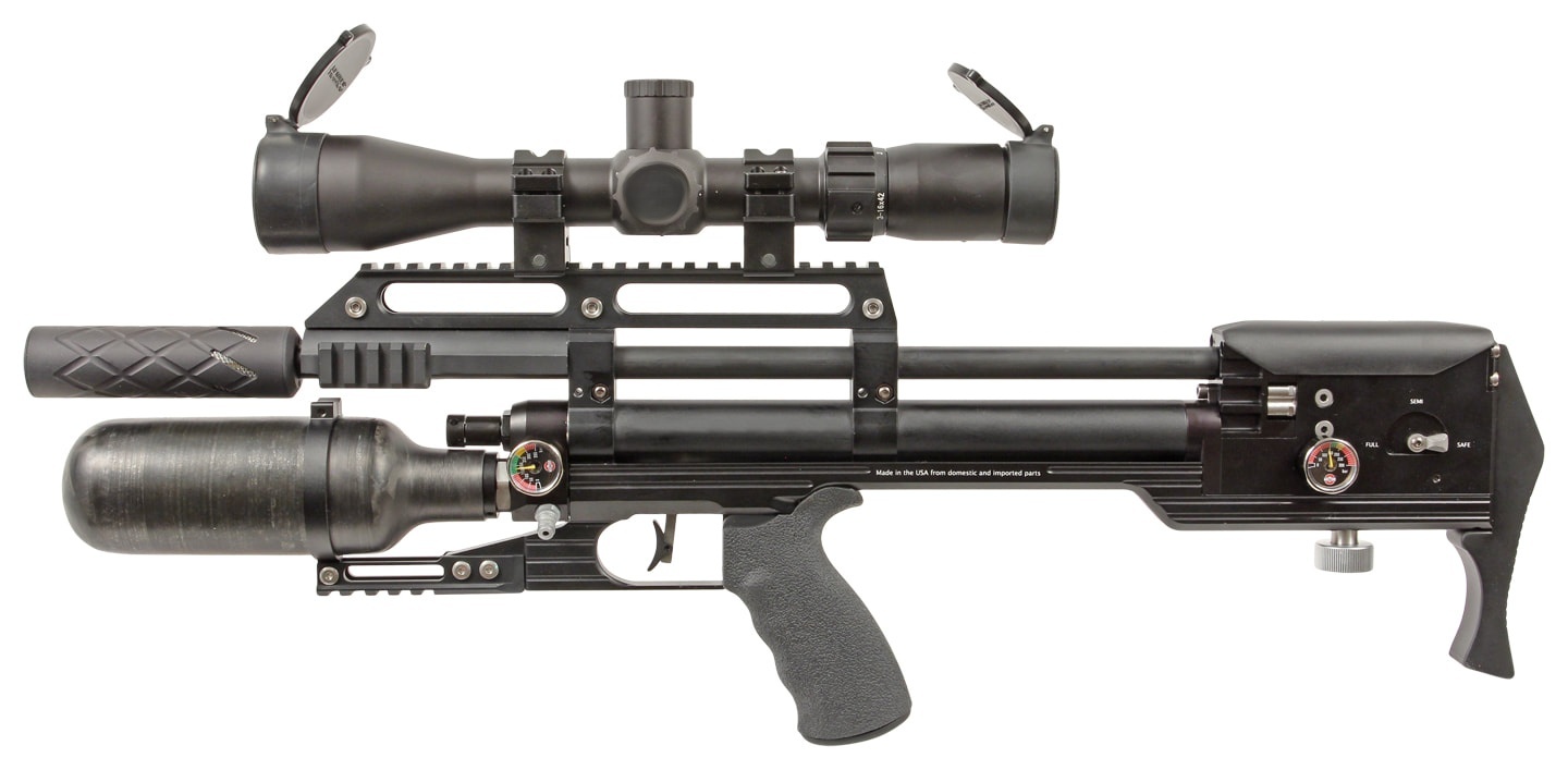 Sidewinder S Compact Full-/Semi Automatic PCP Rifle