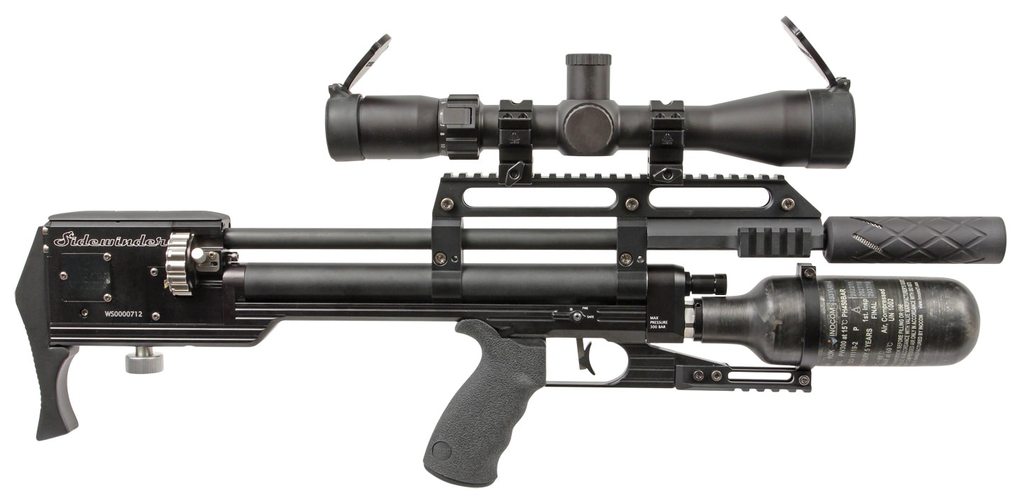 Sidewinder S Compact Full-/Semi Automatic PCP Rifle