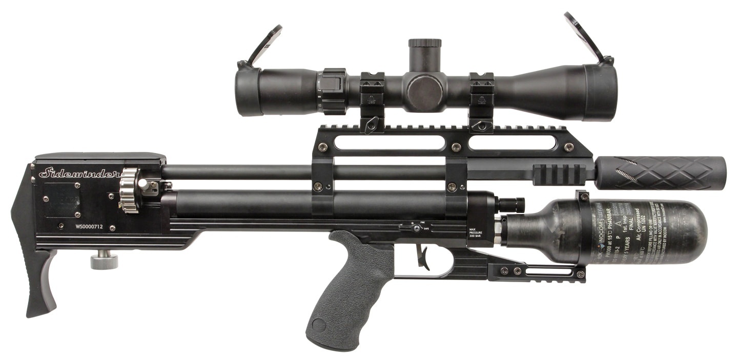 Sidewinder S Compact Full-/Semi Automatic PCP Rifle