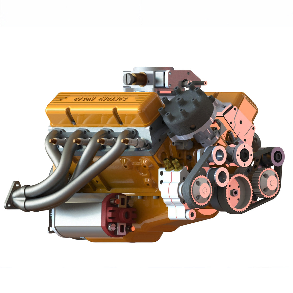 V8 Small-block Engine Model Kits
