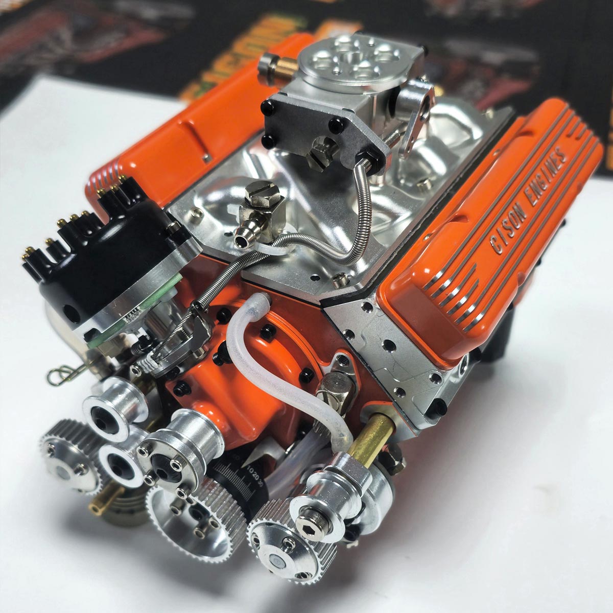 V8 Small-block Engine Model Kits
