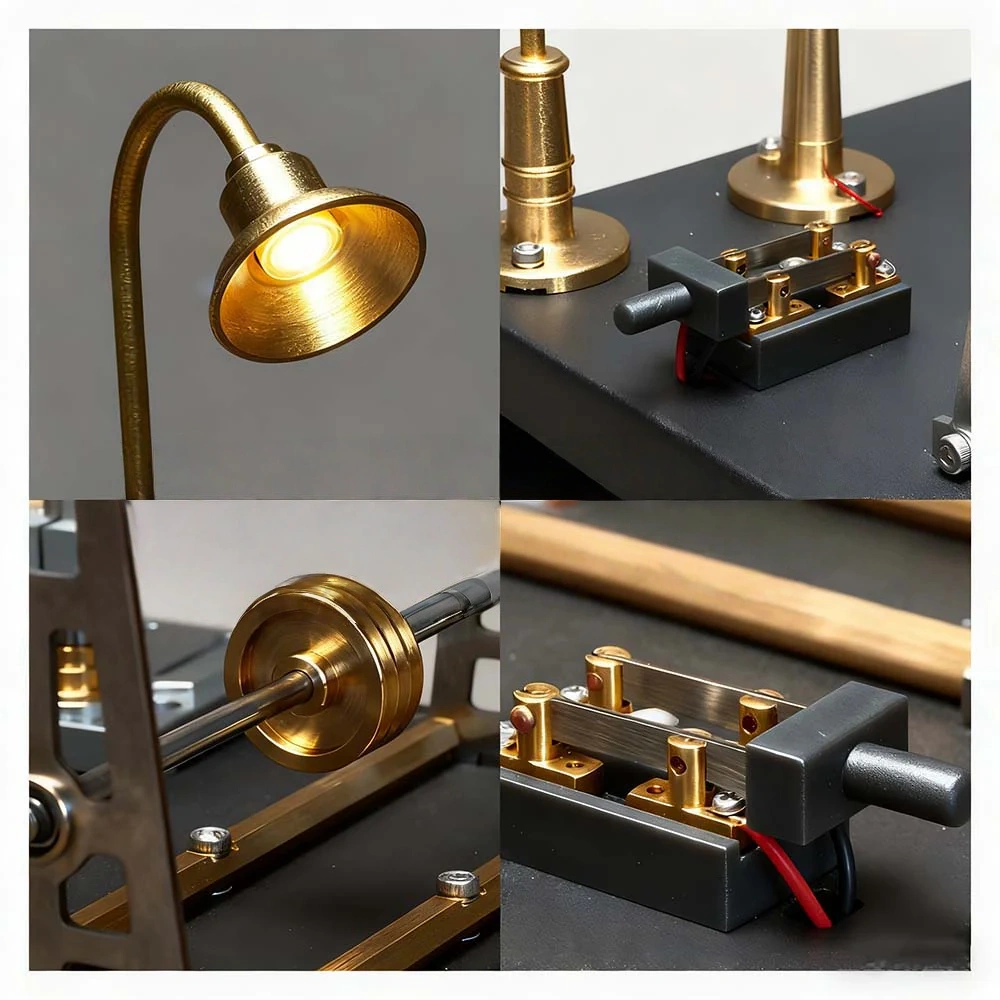 E-03 Stationary Steam Mill Engine DIY Model Kits