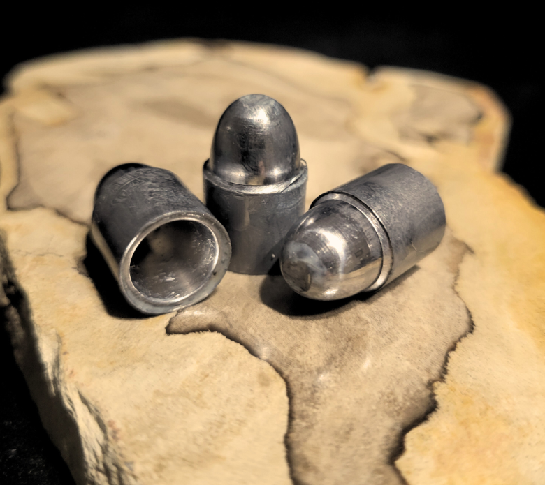 50 Caliber (.510) 275 Grain Round Nose Hollow Back Big Bore Airgun Slugs