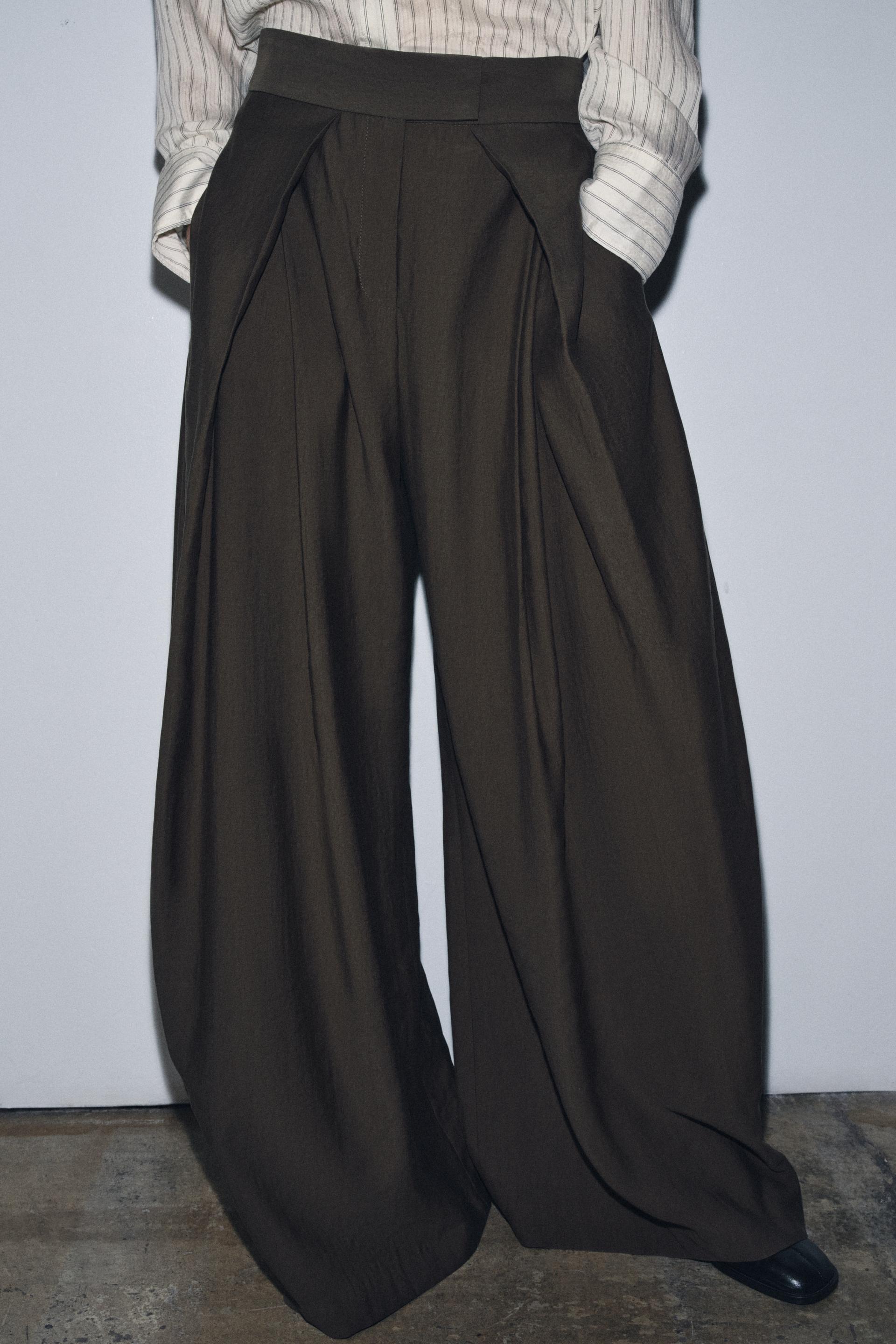 The Fluid Pleat Trousers