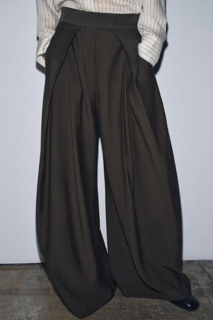 The Fluid Pleat Trousers