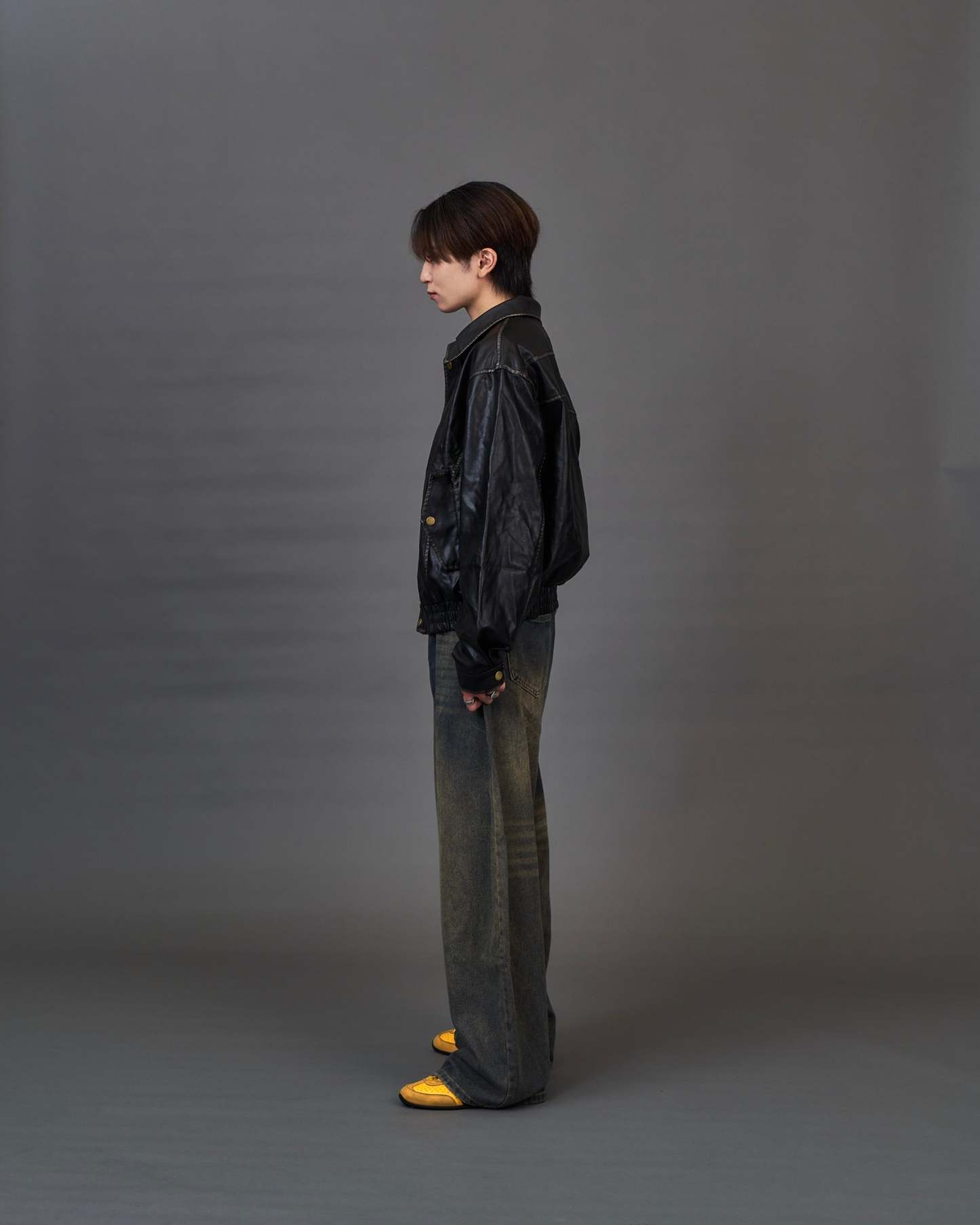 Blackout Leather Jacket SL0045