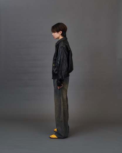 Blackout Leather Jacket SL0045