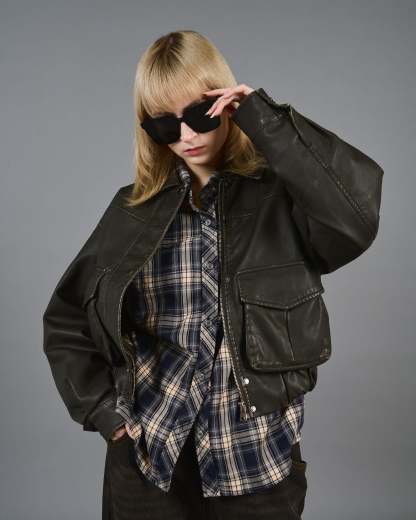 Big Pocket Short Blouson SL0007