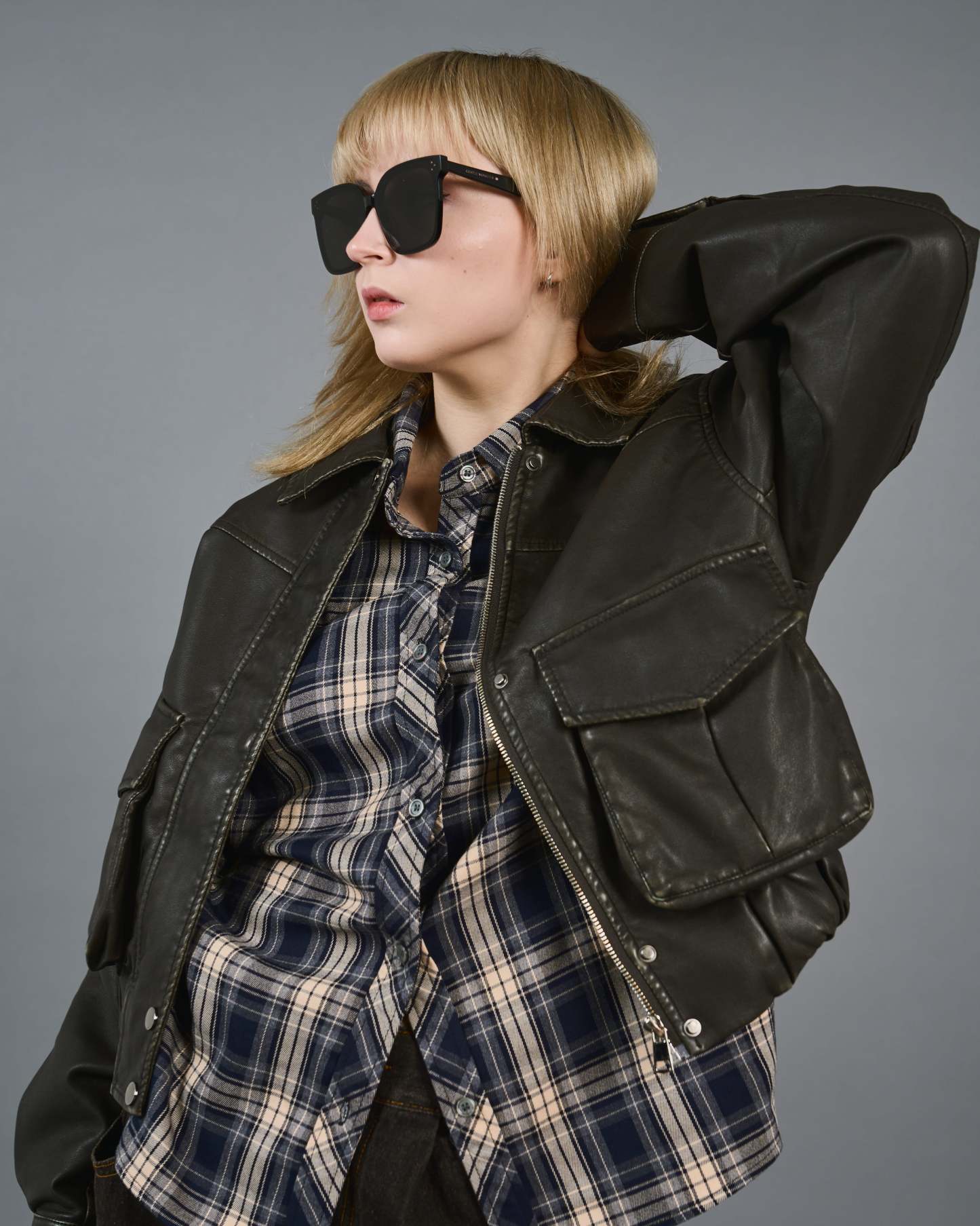 Big Pocket Short Blouson SL0007