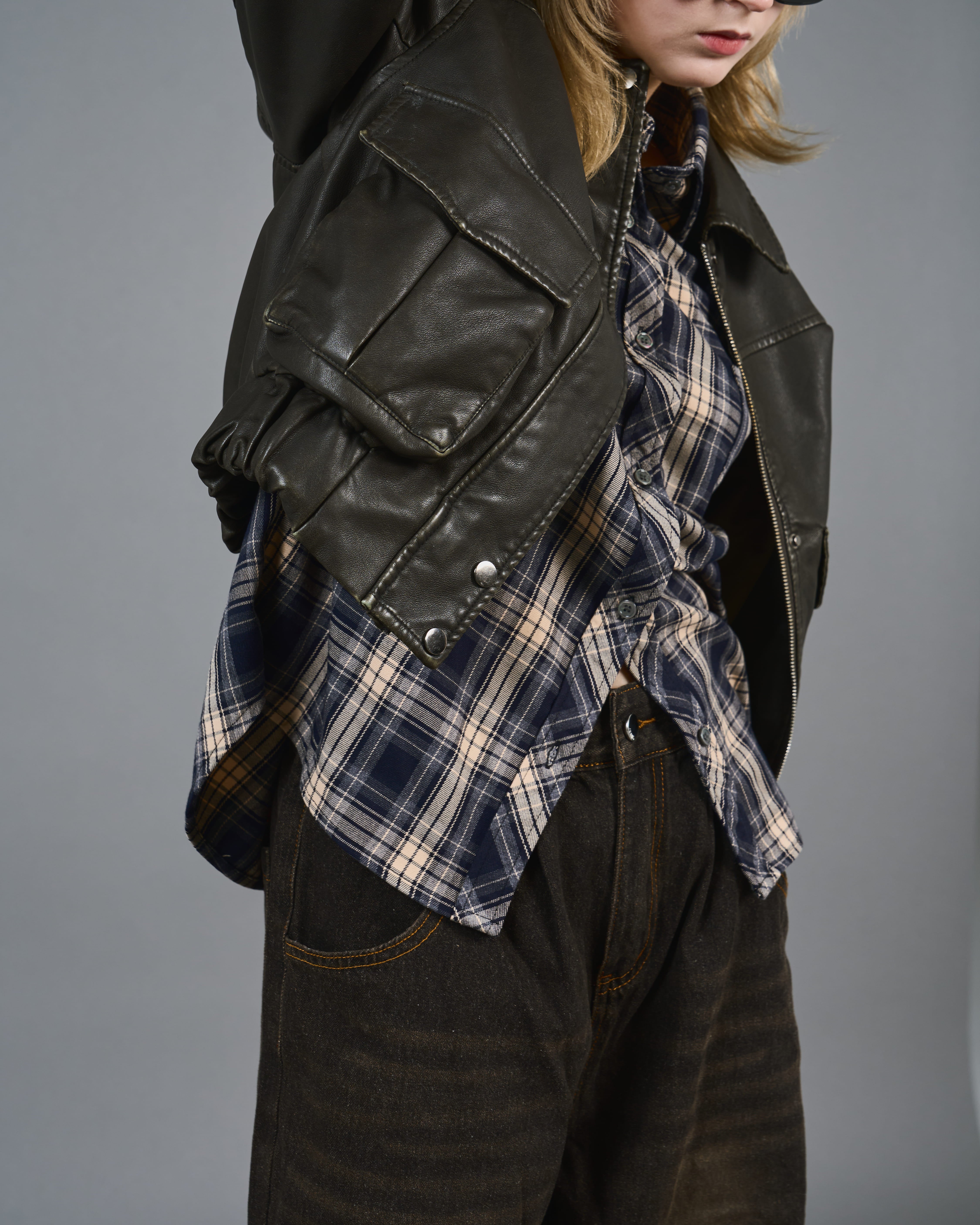 Big Pocket Short Blouson SL0007